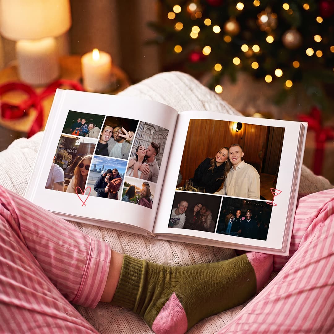 Livre photo carré - Zeste d'Hiver