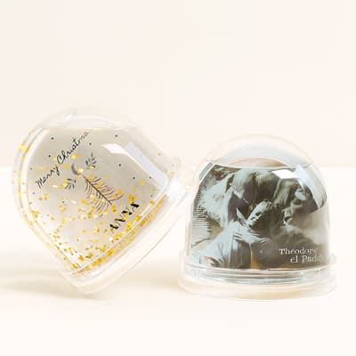 Boule à neige personnalisée