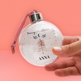 Boule de noël personnalisée