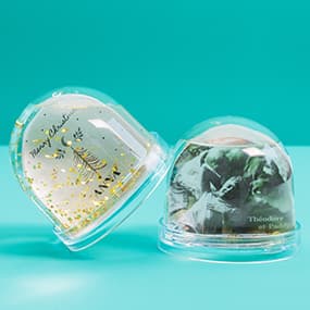 Boule à neige personnalisée