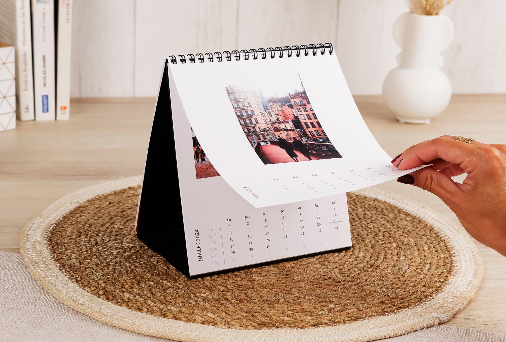 Calendrier de bureau mensuel
