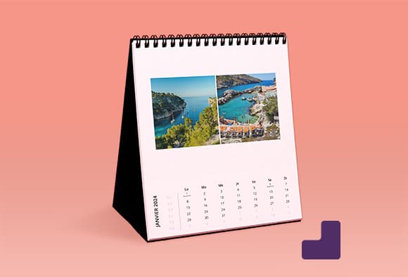 Calendrier de bureau mensuel