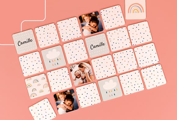 Jeu de mémoire personnalisé