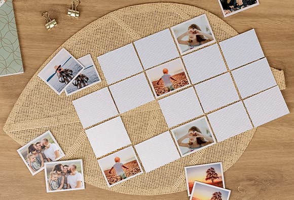 Jeu de mémoire personnalisé