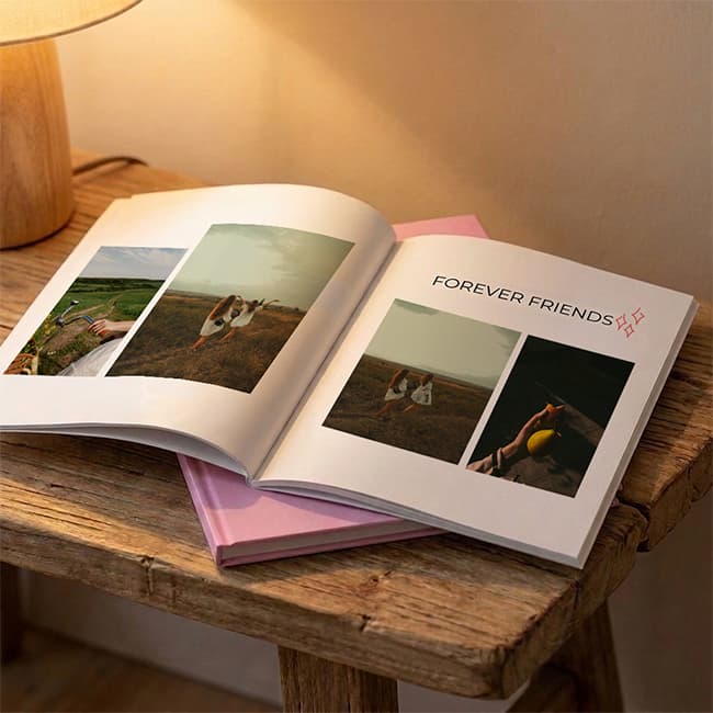 Mini livre photo portrait souple