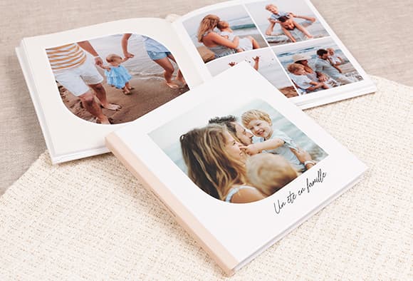 Mini livre photo carré