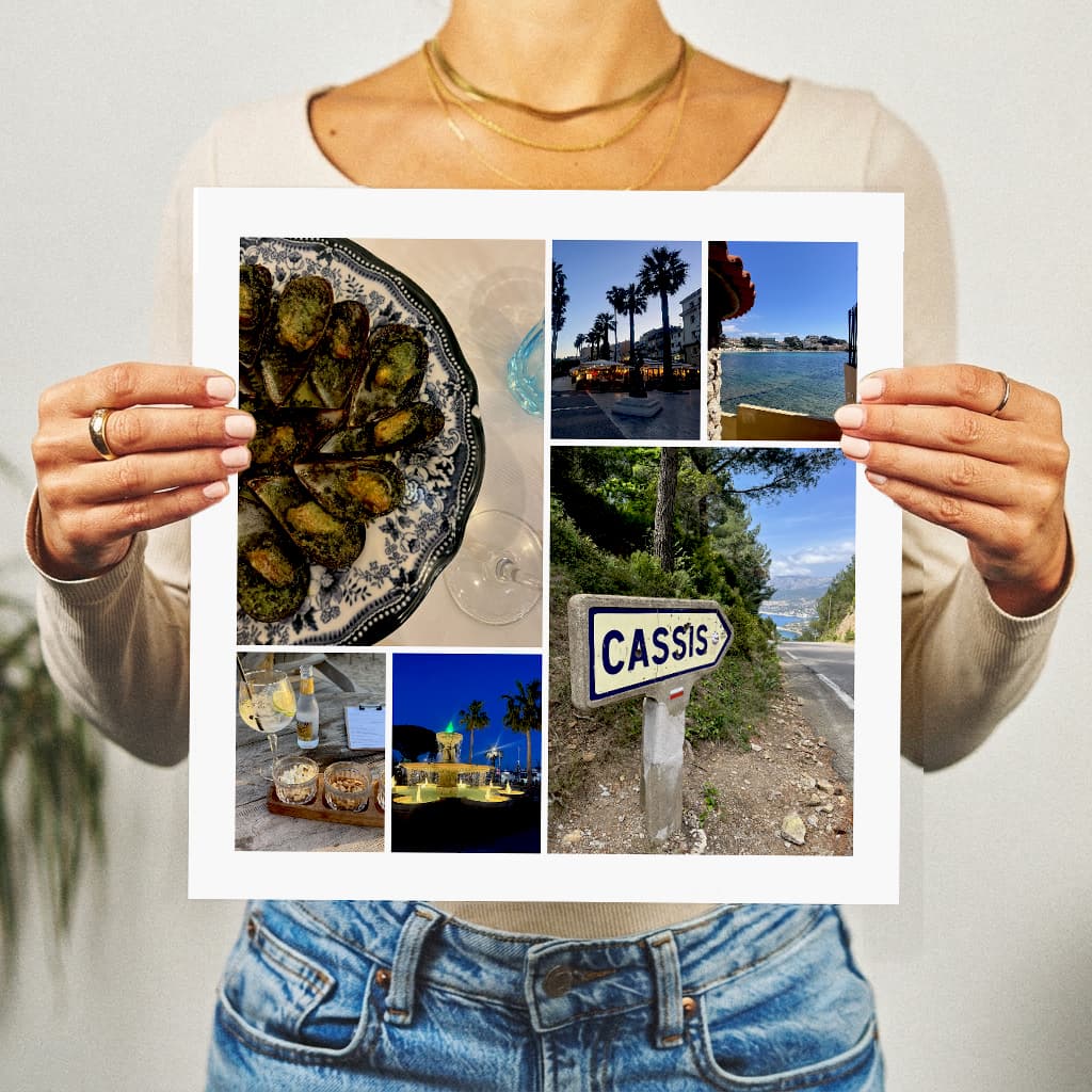 Poster photo pêle mêle