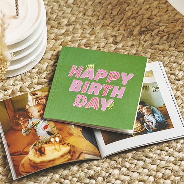 Livre photo anniversaire
